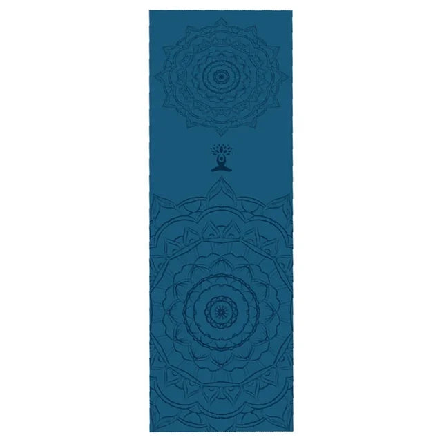 Anti-slip Yoga Mat Blanket Towel 63*185cm Gym Fitness Pilates Quick-drying Cover