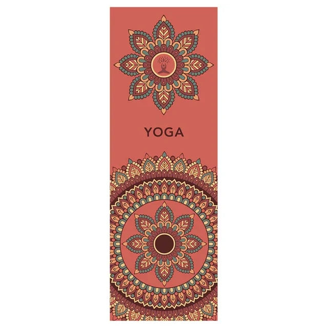 Anti-slip Yoga Mat Blanket Towel 63*185cm Gym Fitness Pilates Quick-drying Cover