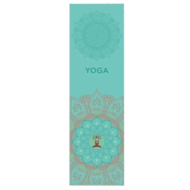 Anti-slip Yoga Mat Blanket Towel 63*185cm Gym Fitness Pilates Quick-drying Cover