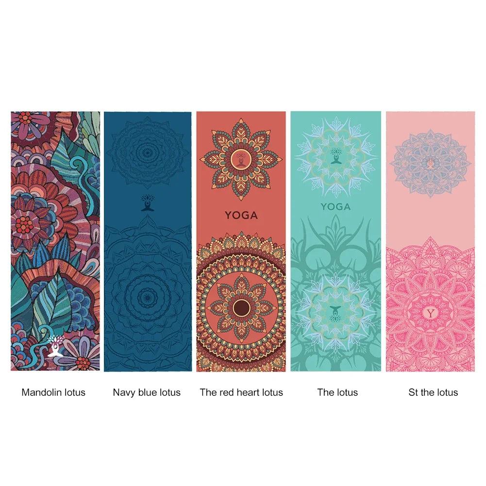 Anti-slip Yoga Mat Blanket Towel 63*185cm Gym Fitness Pilates Quick-drying Cover